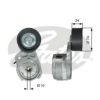 GATES T38583 Belt Tensioner, v-ribbed belt
